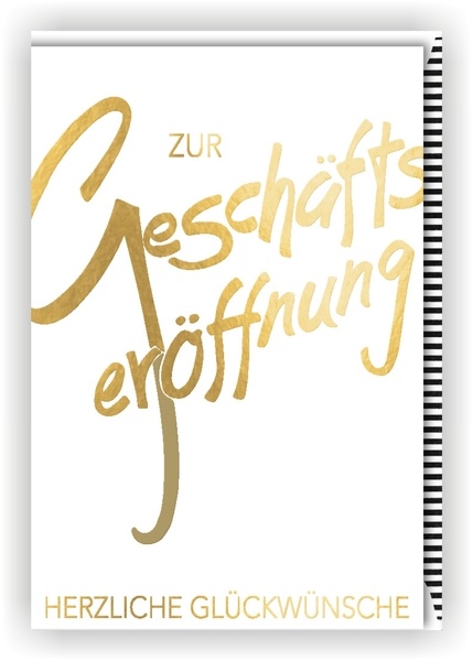 Bill. Geschäftseröffnung Bill. Geschäftseröffnung