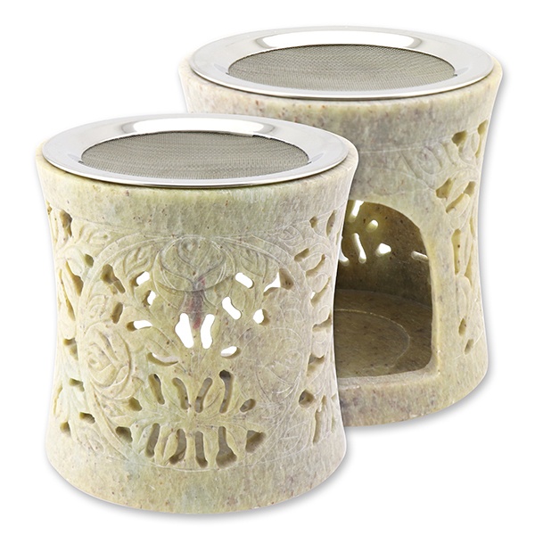 Weihrauchgefäß Speckstein sand Weihrauchgefäß Speckstein sand
