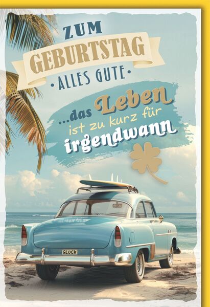 Bill. Geburtstag Auto