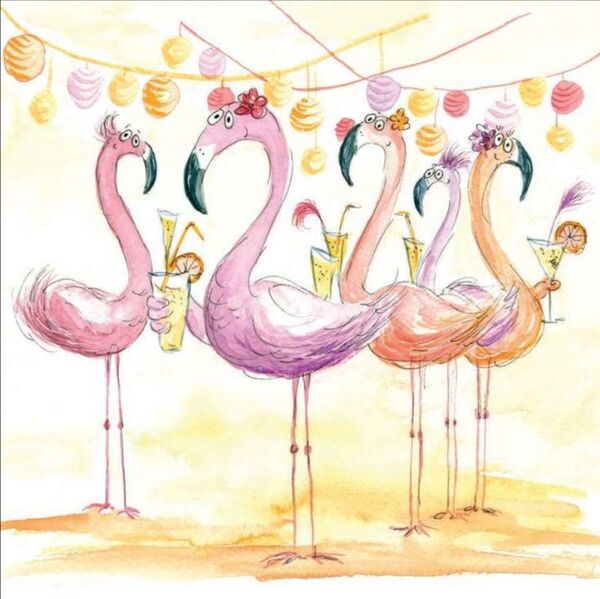 Serv. 33/33 Flamingo Party