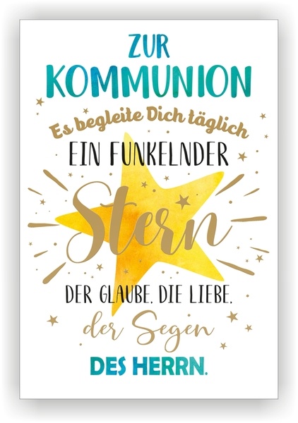 Bill. Kommunion Bill. Kommunion
