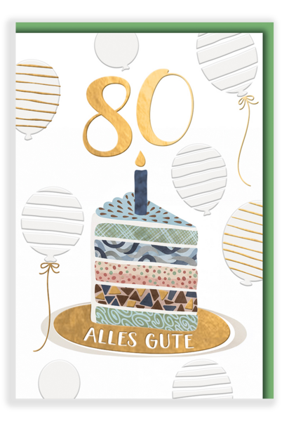 Bill. Fixzahl Torte 80