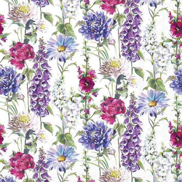 Servietten 25/25 Wiesenblumen