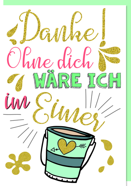 Bill. Danke Eimer Bill. Danke Eimer