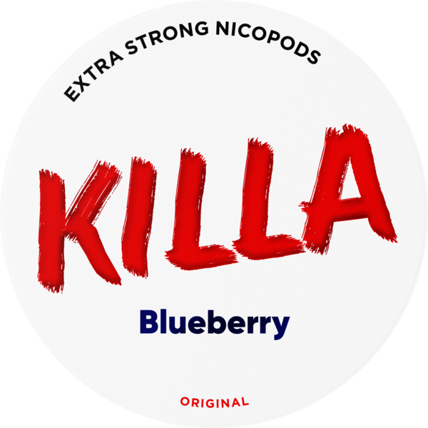 KILLA Nicopouches   Blueberry KILLA Nicopouches   Blueberry