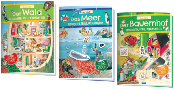 Stickerbuch 23 x 31 cm Stickerbuch 23 x 31 cm