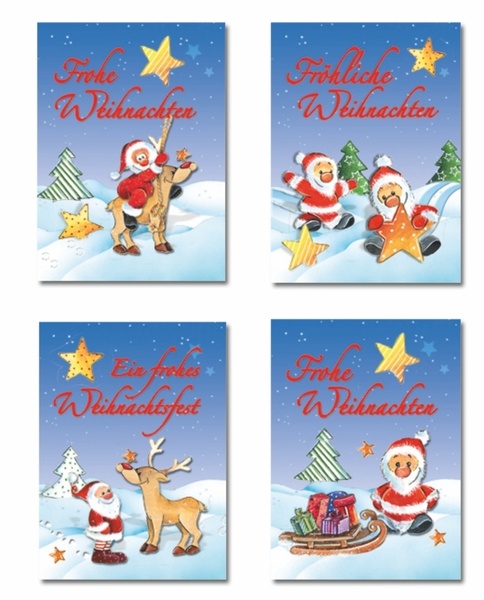 Whn. Anhänger Kinder, 4 Motive Whn. Anhänger Kinder, 4 Motive