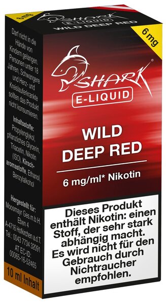 Shark Liquid Wild D. Red 6 mg