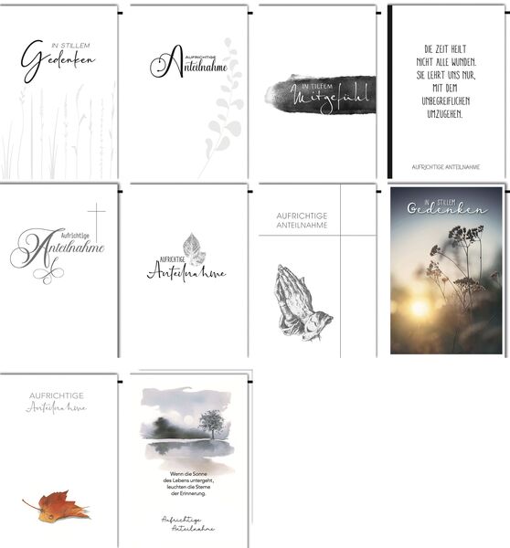 Bill. Box Trauer / 50