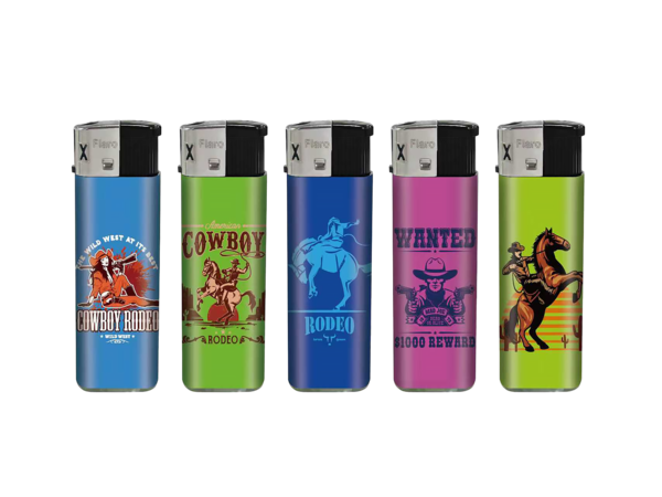 Feuerzeug el. Cowboys