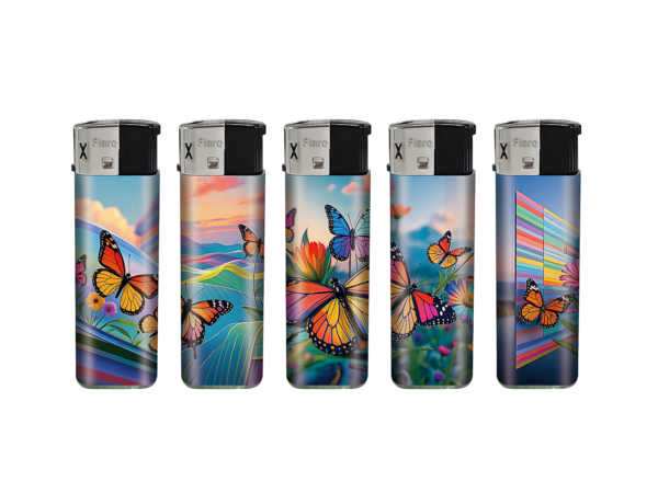 Feuerzeug el. Butterflies