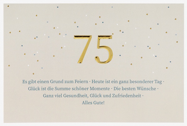 Bill. Fixzahl Spruch quer 