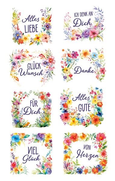 Schmucketiketten Wünsche