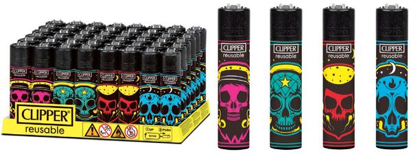 Clipper Fzg. Black Magic Skull