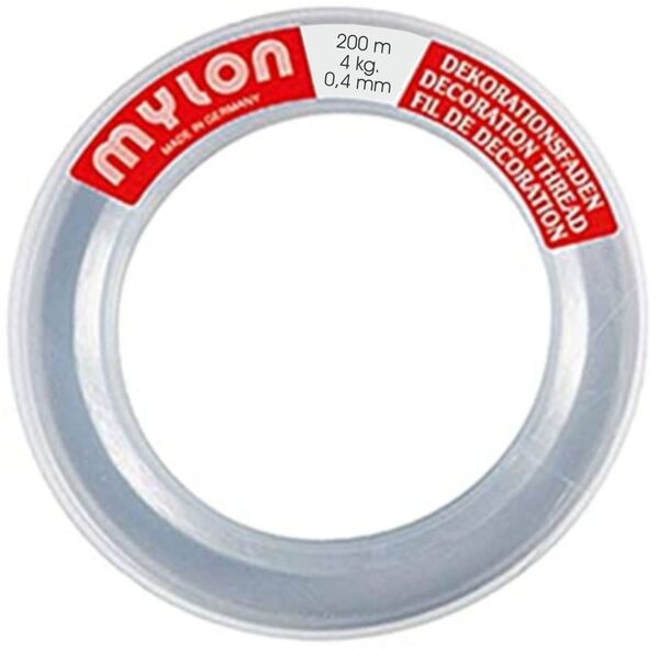 Dekorationsfaden Nylon