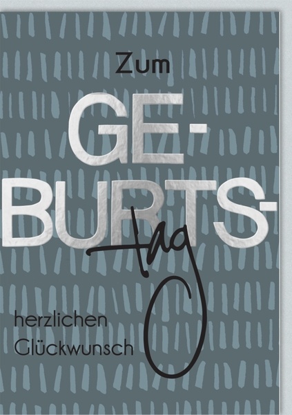 Bill. Geb. Schrift