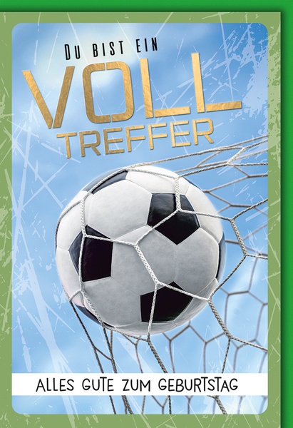 Bill. Geburtstag Fußball