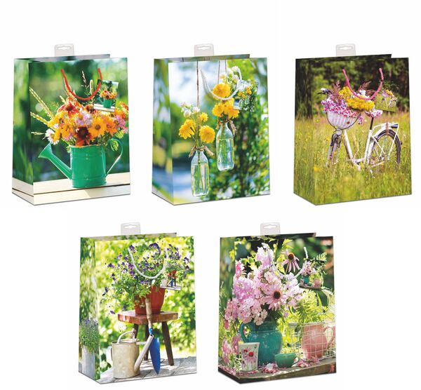 GT Blumen 5 Dess. sort.   L GT Blumen 5 Dess. sort.   L