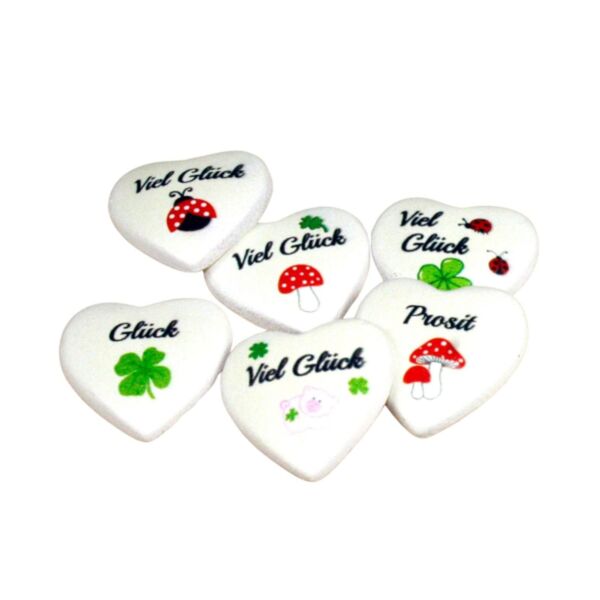 Poly Herz 2,5 cm