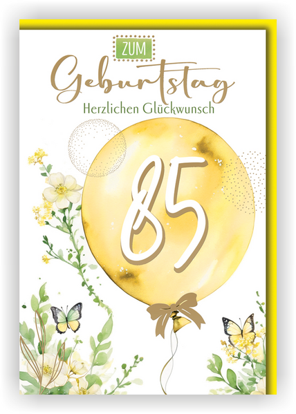 Bill. FZ 85  Ballon, floral