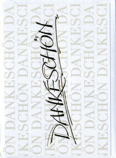 Bill. Danke Schrift