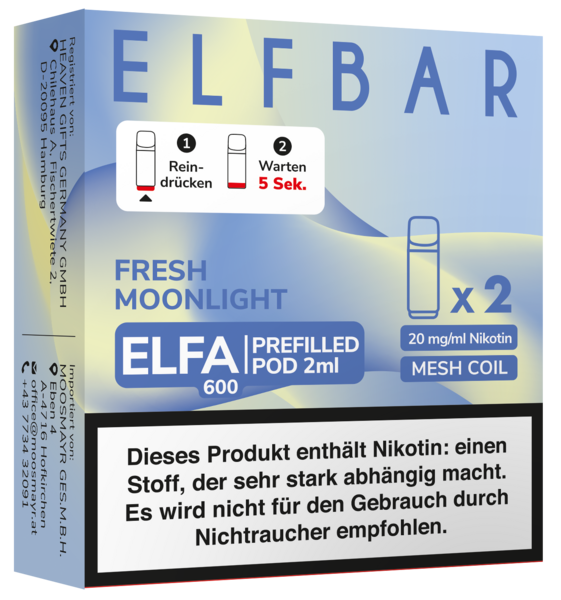 ELFA Pods Fresh Moonlight