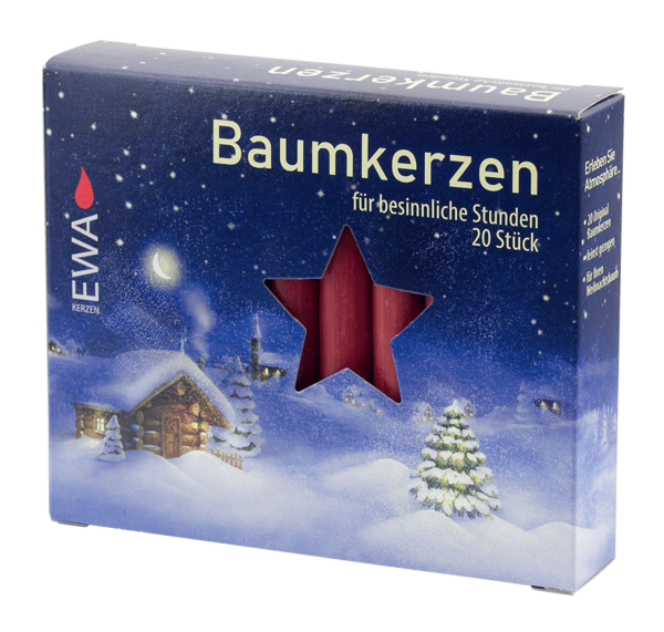 Christbaumkerzen/20 altrot