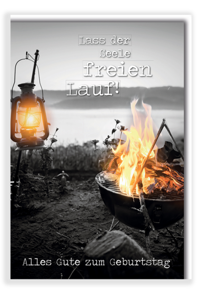 Bill. Geburtstag Lagerfeuer