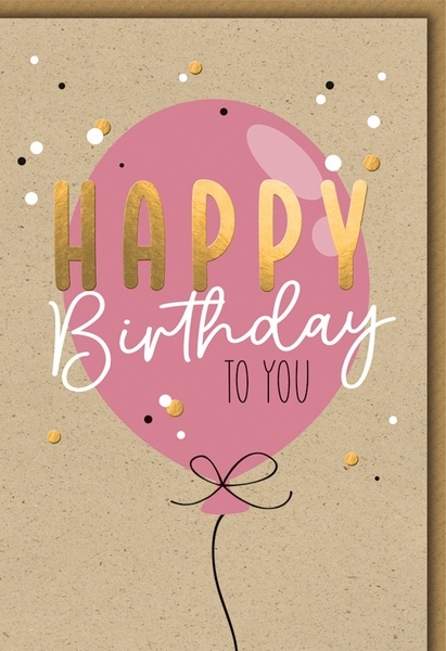 Bill. Geb. Ballon Graspapier