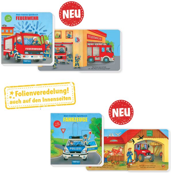 Spielbuch Pappe 11 x 11 cm