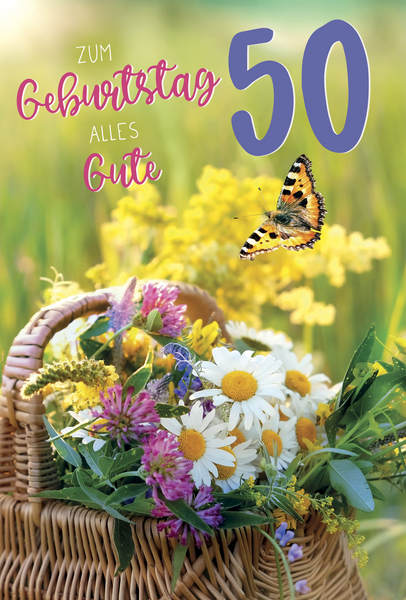 Bill. Fixzahl Blumen 50