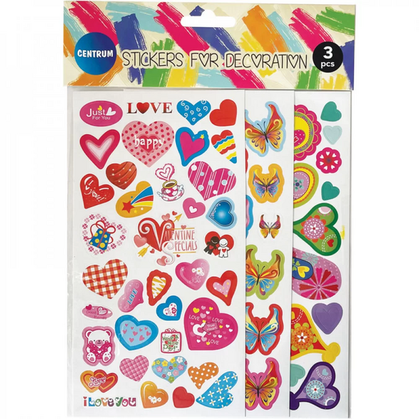 Deko Sticker Love sortiert Deko Sticker Love sortiert