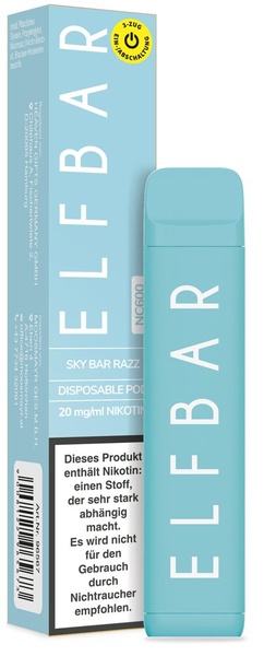 ELFBAR E-Zig. Sky Bar Razz ELFBAR E-Zig. Sky Bar Razz