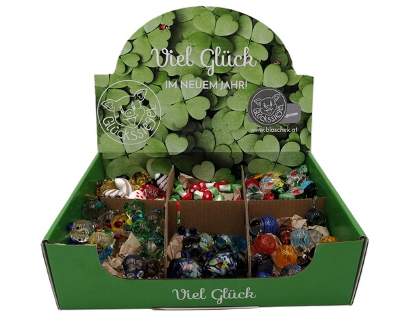 Display Glas-Figuren