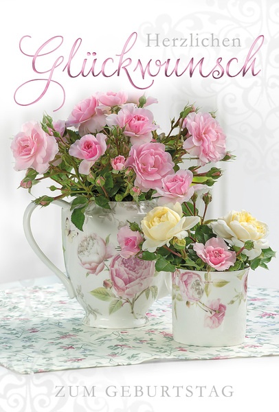 Bill. Geburtstag Rosen