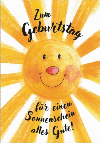 Bill. Geburtstag Sonne
