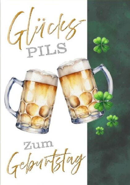 Bill. Geburtstag Bier