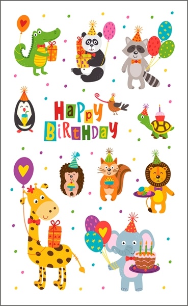 Schmucketiketten Happy Birthd.