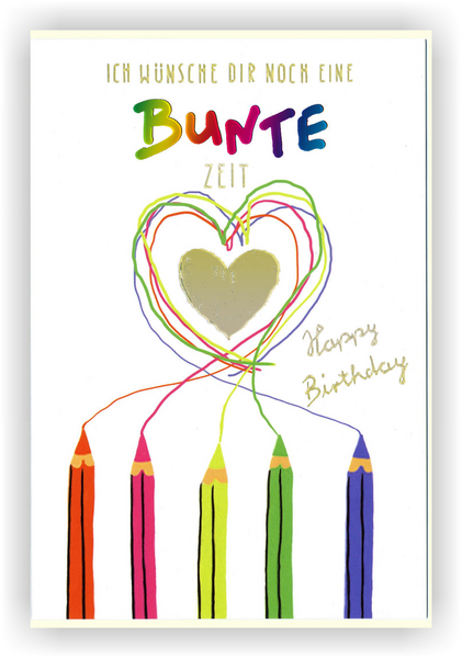 Bill. Geburtstag Stifte Bill. Geburtstag Stifte