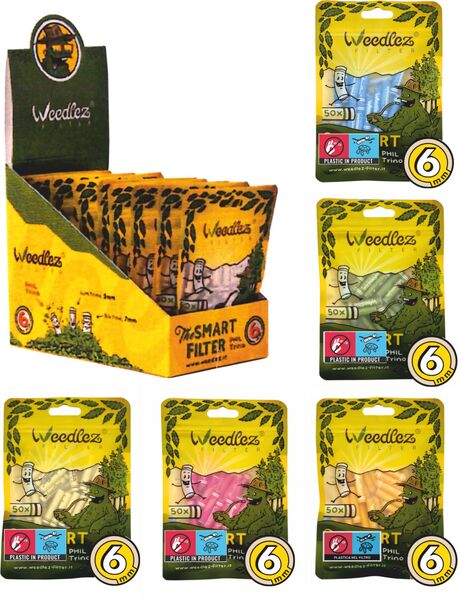 Weedlez® Aktivkohlefilter 6mm