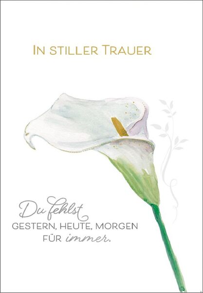 Bill. Trauer Aqurelle