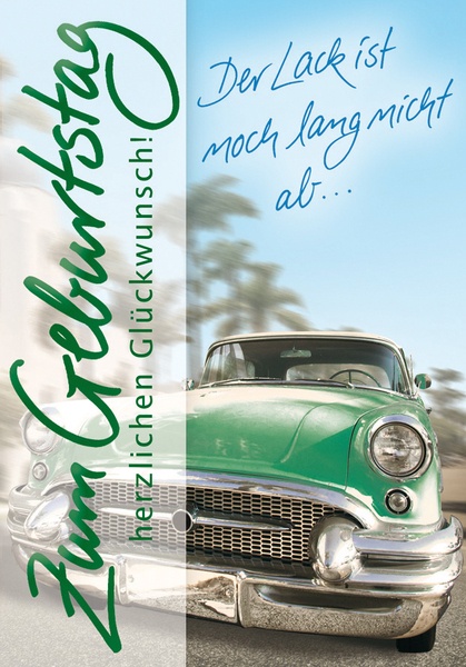 Bill. Geburtstag Auto