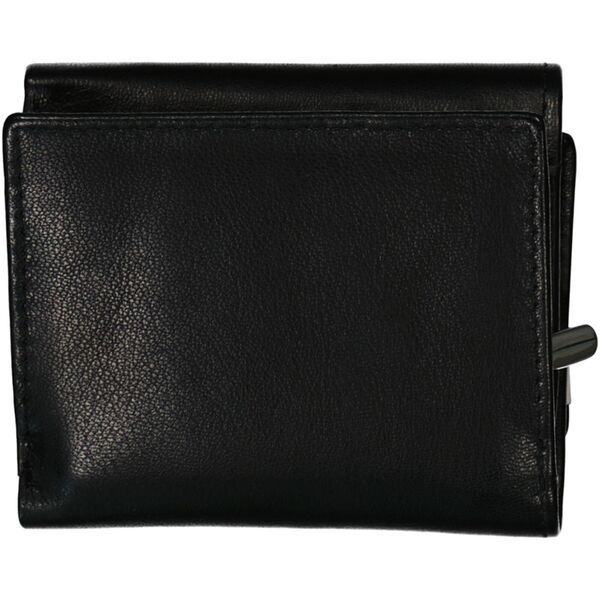 Geldbörse Leder schwarz