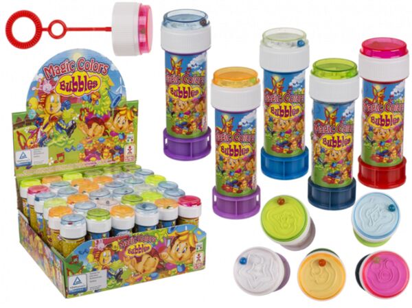 Seifenblasen 60ml.+Geduldspiel