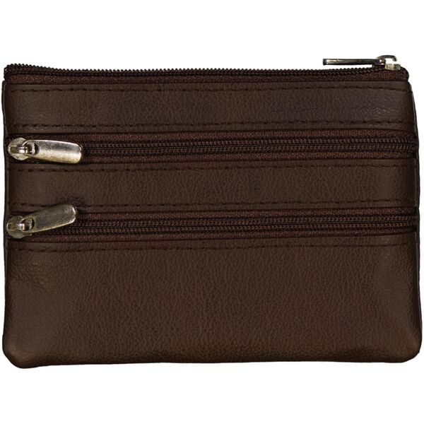 Schlüsseltasche Leder braun