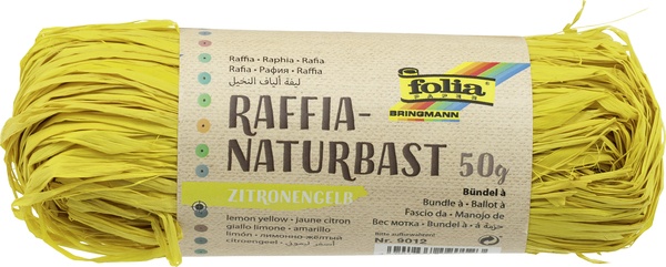 Naturbast 50 gr. z-gelb