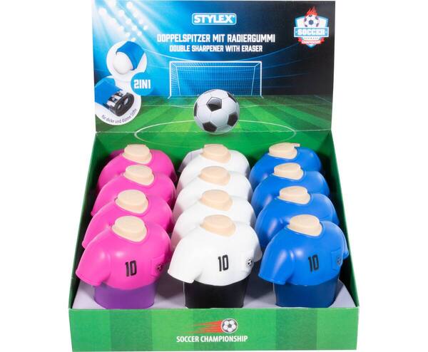 Doppelspitzer + Radiergummi