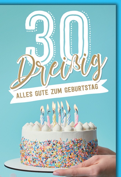 Bill. Geb. Fixzahl Torte 30