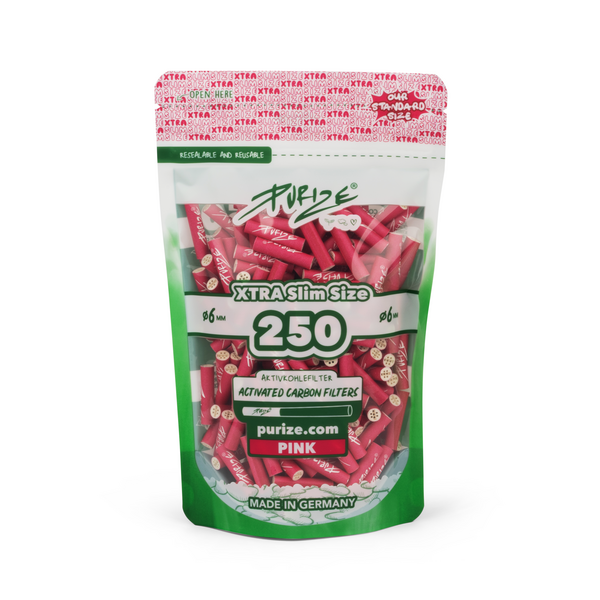 PURIZE® Aktivkohlefilter pink PURIZE® Aktivkohlefilter pink