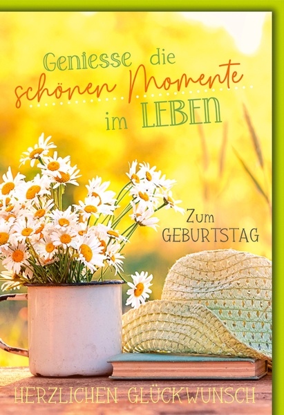 Bill. Geburtstag Blumen